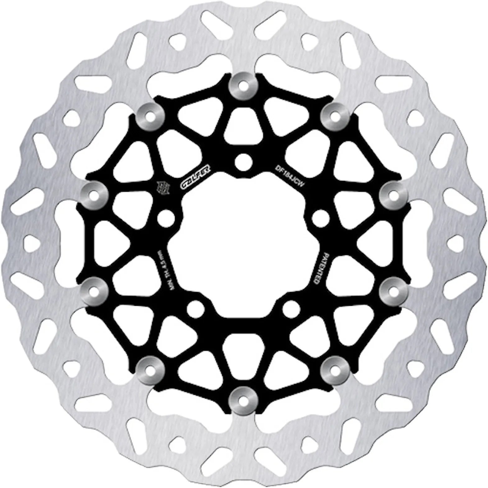 Front Floatech Wave Brake Disc - Galfer Compatible With Kawasaki Zx 6Rr (2005-2006)
