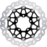Front Floatech Wave Brake Disc - Galfer Compatible With Kawasaki Z 1000 R Edition (2017)
