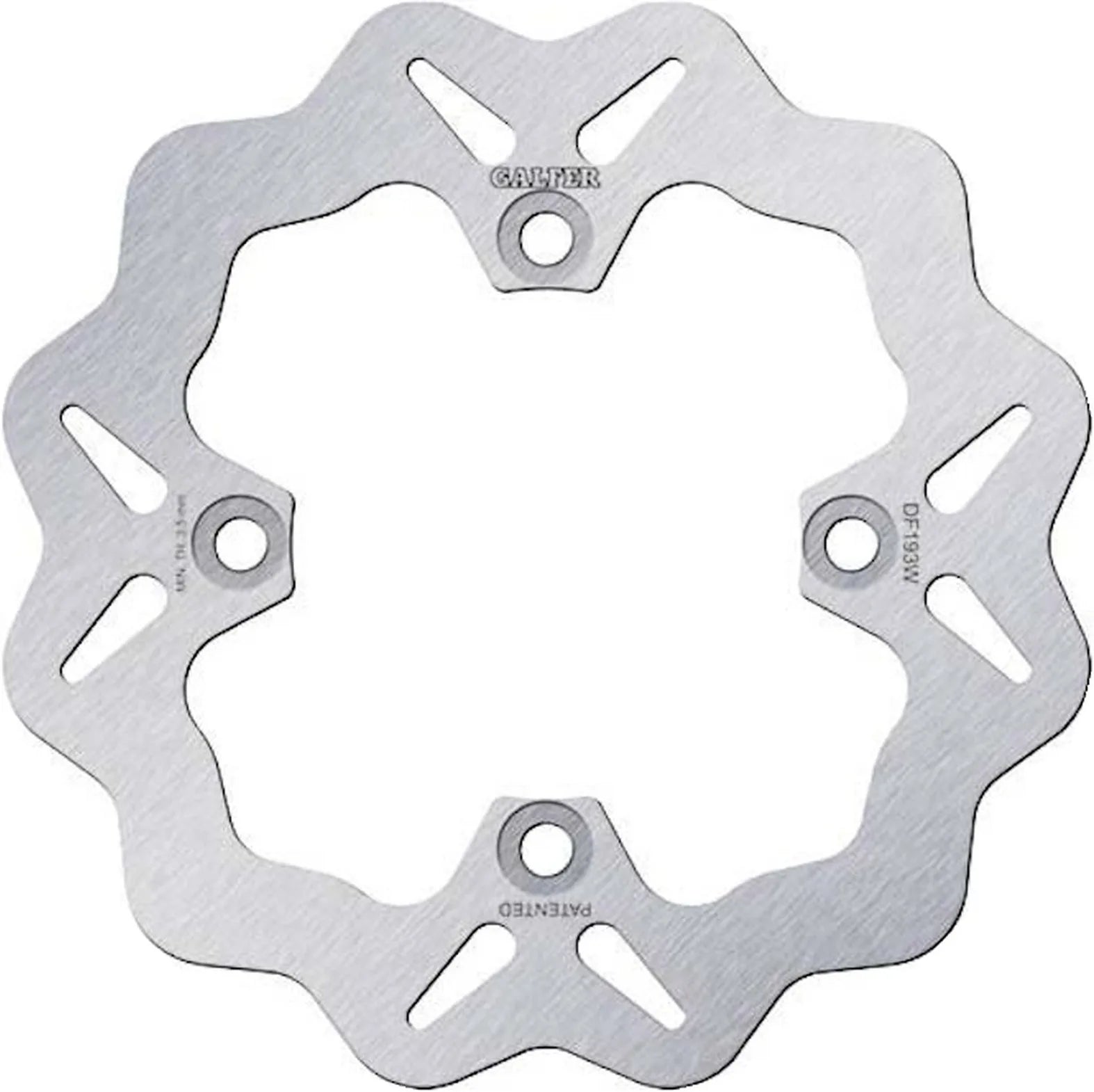 Rear Fixed Wave Brake Disc - Galfer Compatible With Kawasaki Zx-6R (1998-1999)