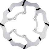 Disco De Freno Delantero Fijo Sobredimensionado Grooved Onda - Galfer Compatible Con Fantic Motor Xef 450 Black (2024)