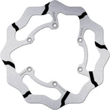 Front Fixed Grooved Wave Brake Disc - Galfer Compatible With Suzuki Rm 125 (1987-2005)