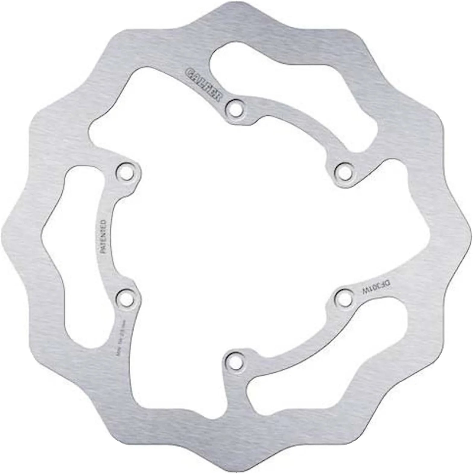 Front Fixed Wave Brake Disc - Galfer Compatible With Rieju Mrx 450 (2005)