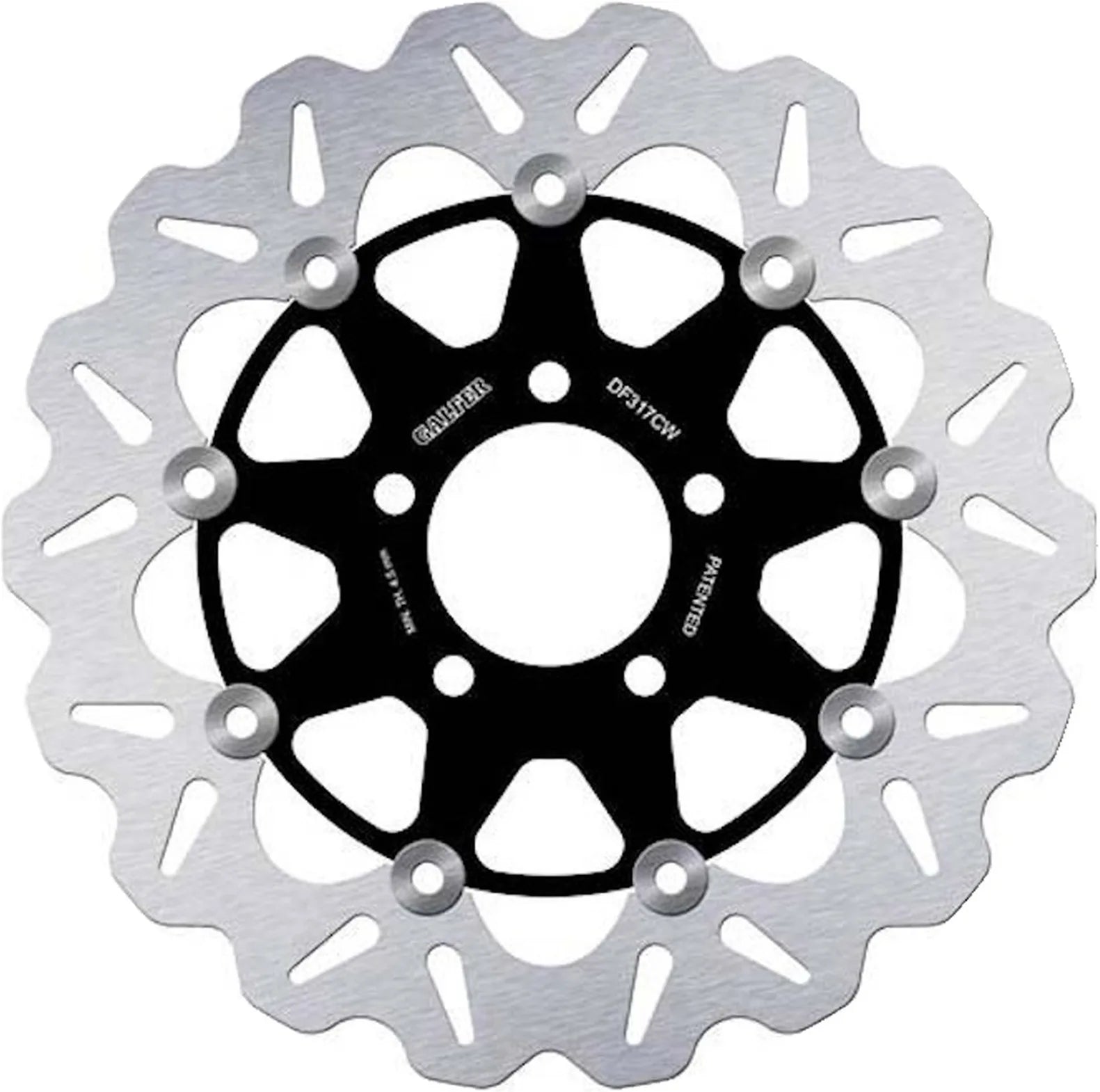 Front Right Floating Wave Brake Disc - Galfer Compatible With Suzuki Gsf 600 Bandit N