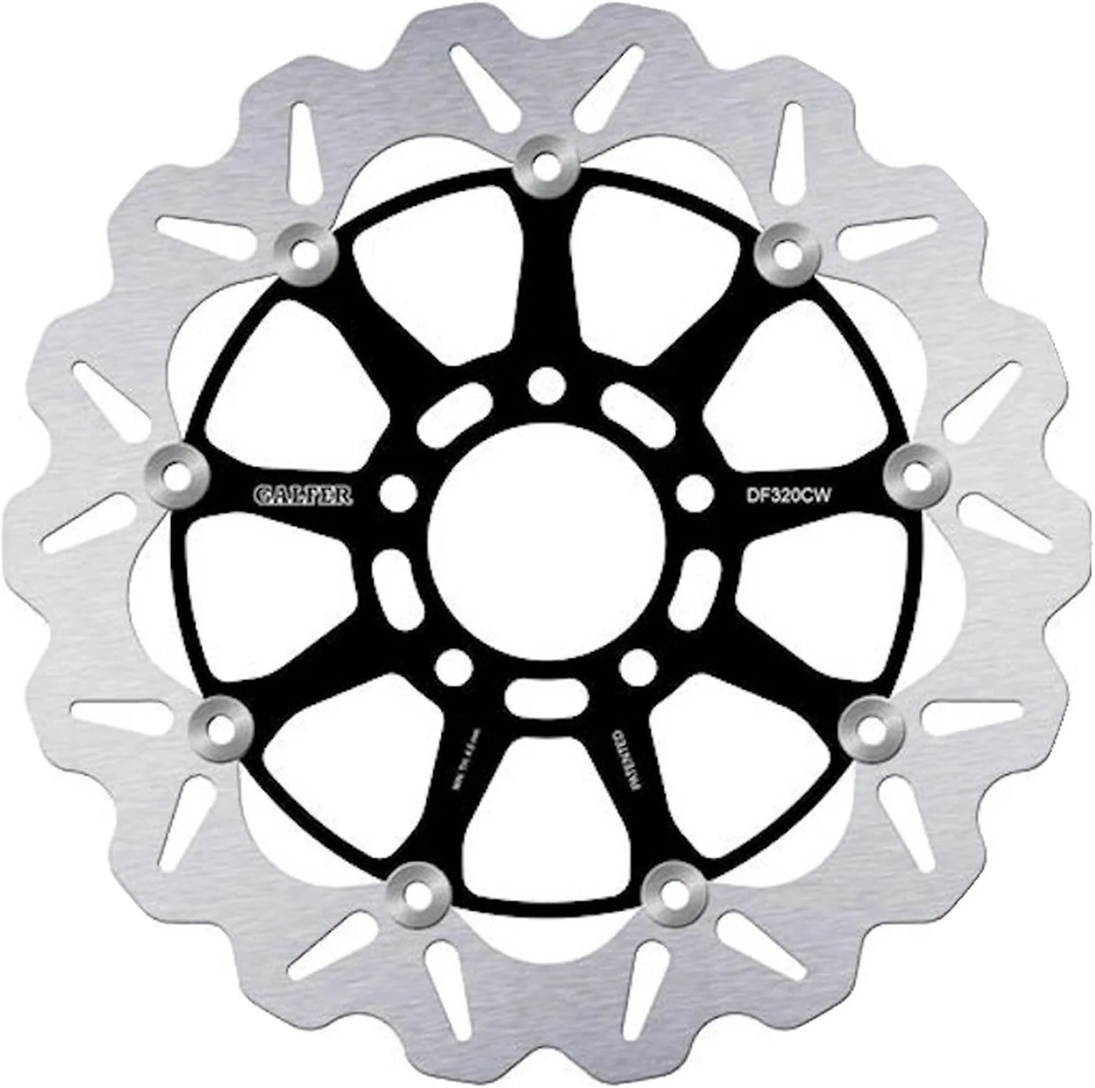 Front Floating Wave Brake Disc - Galfer Compatible With Suzuki Gsx-R 1000 (2001-2002)