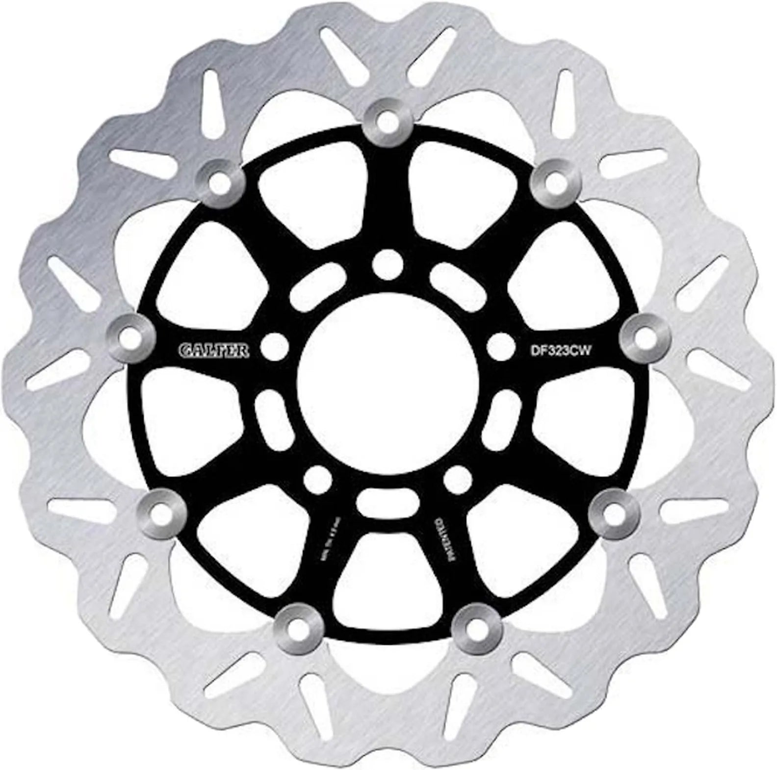 Front Right Floating Wave Brake Disc - Galfer Compatible With Suzuki Dl 1000 V-Strom (2001-2013)