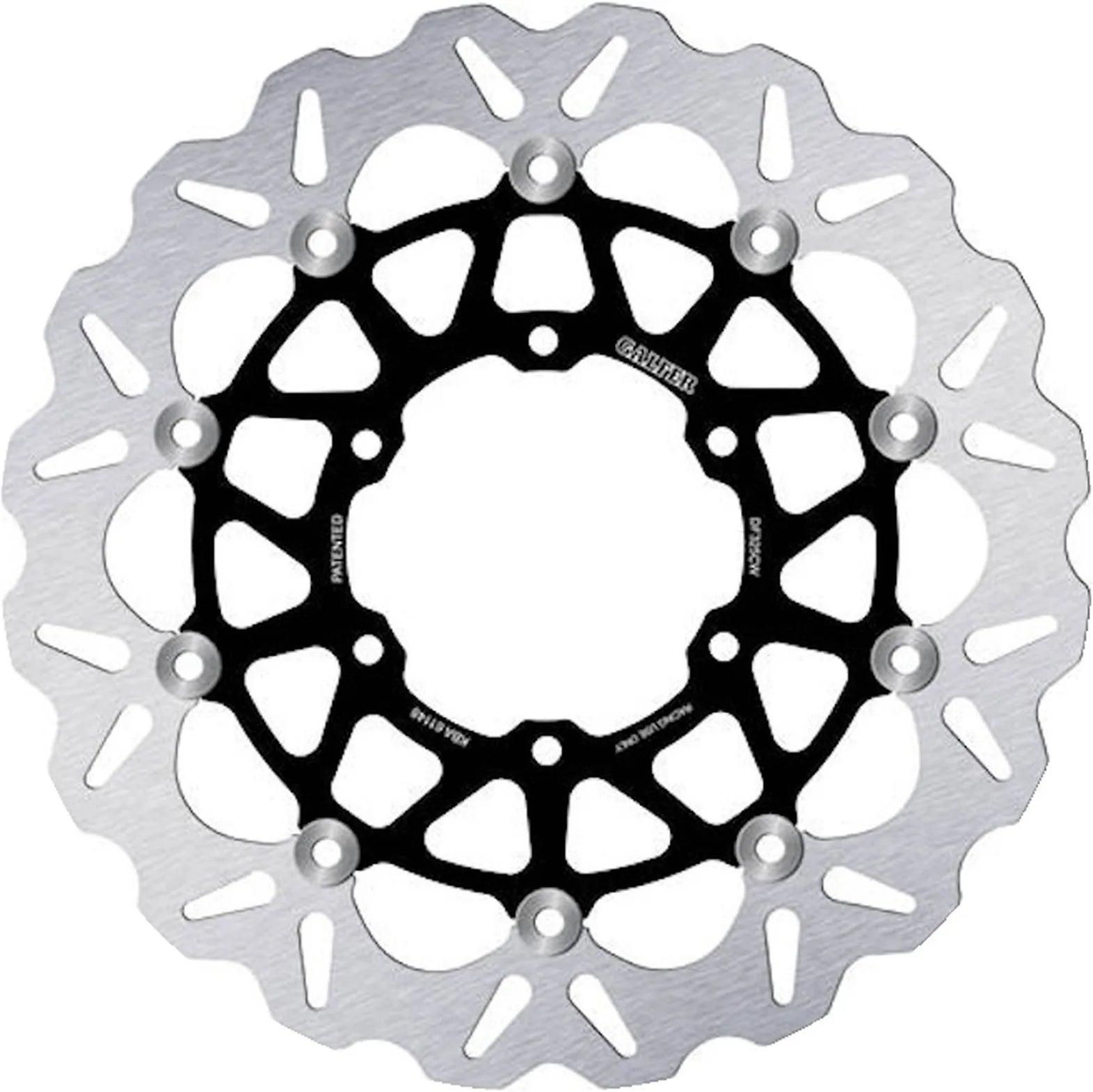 Front Floating Wave Brake Disc - Galfer Compatible With Suzuki Gsx-R 1000 (2016)