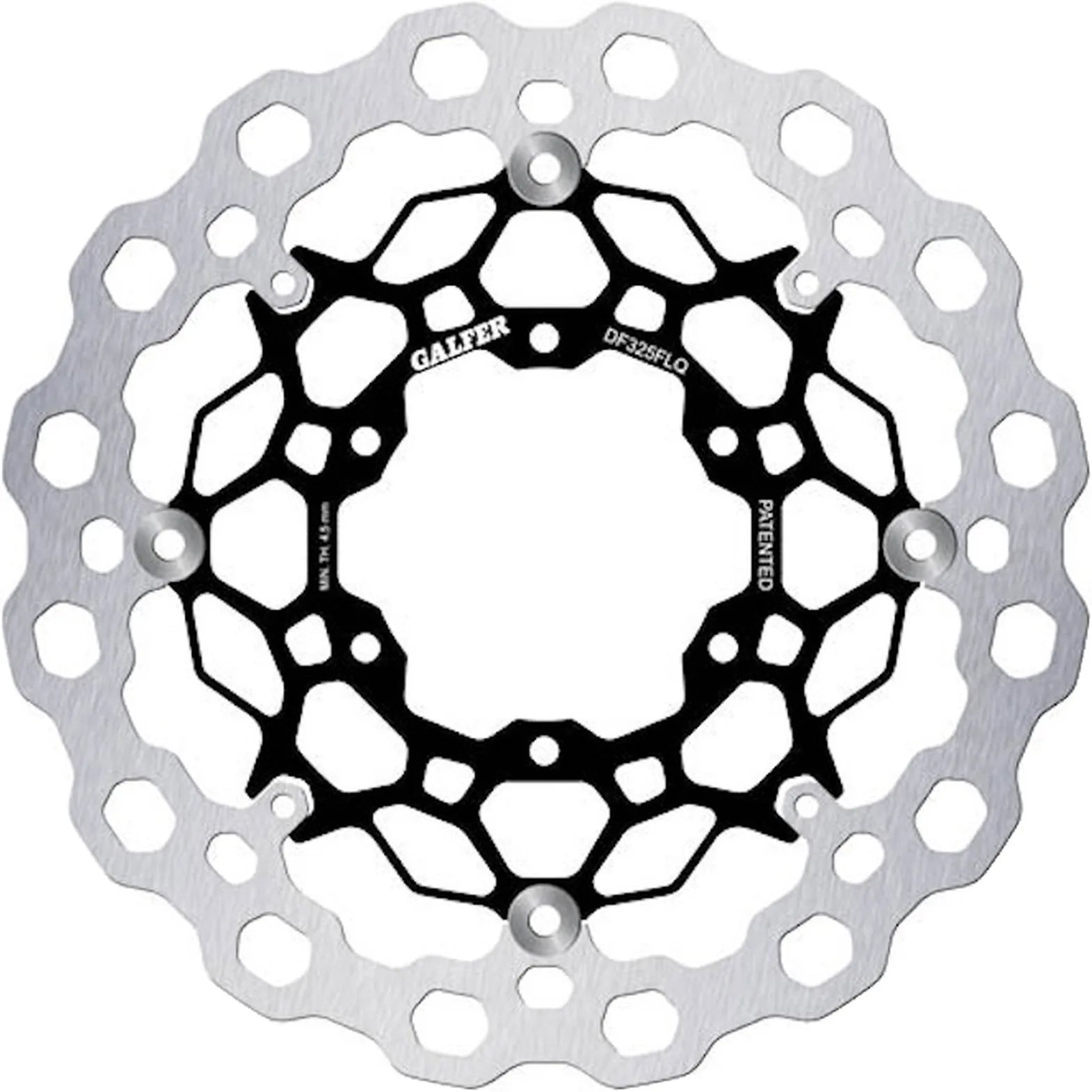 Front Floating Cubic Brake Disc - Galfer Compatible With Suzuki Gsx-R 1000 R (2016)