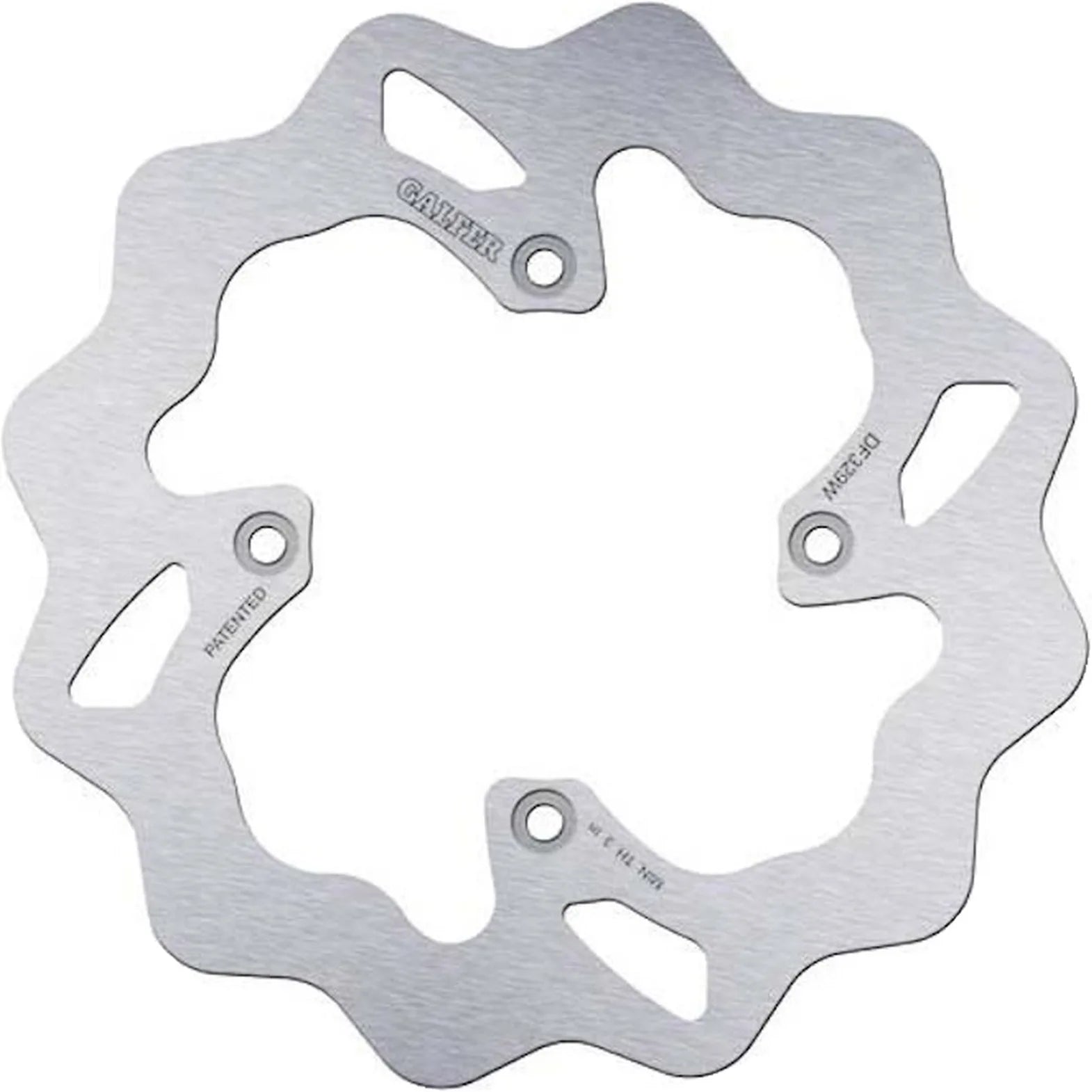 Rear Fixed Wave Brake Disc - Galfer Compatible With Suzuki Rm 85 - L (2005)