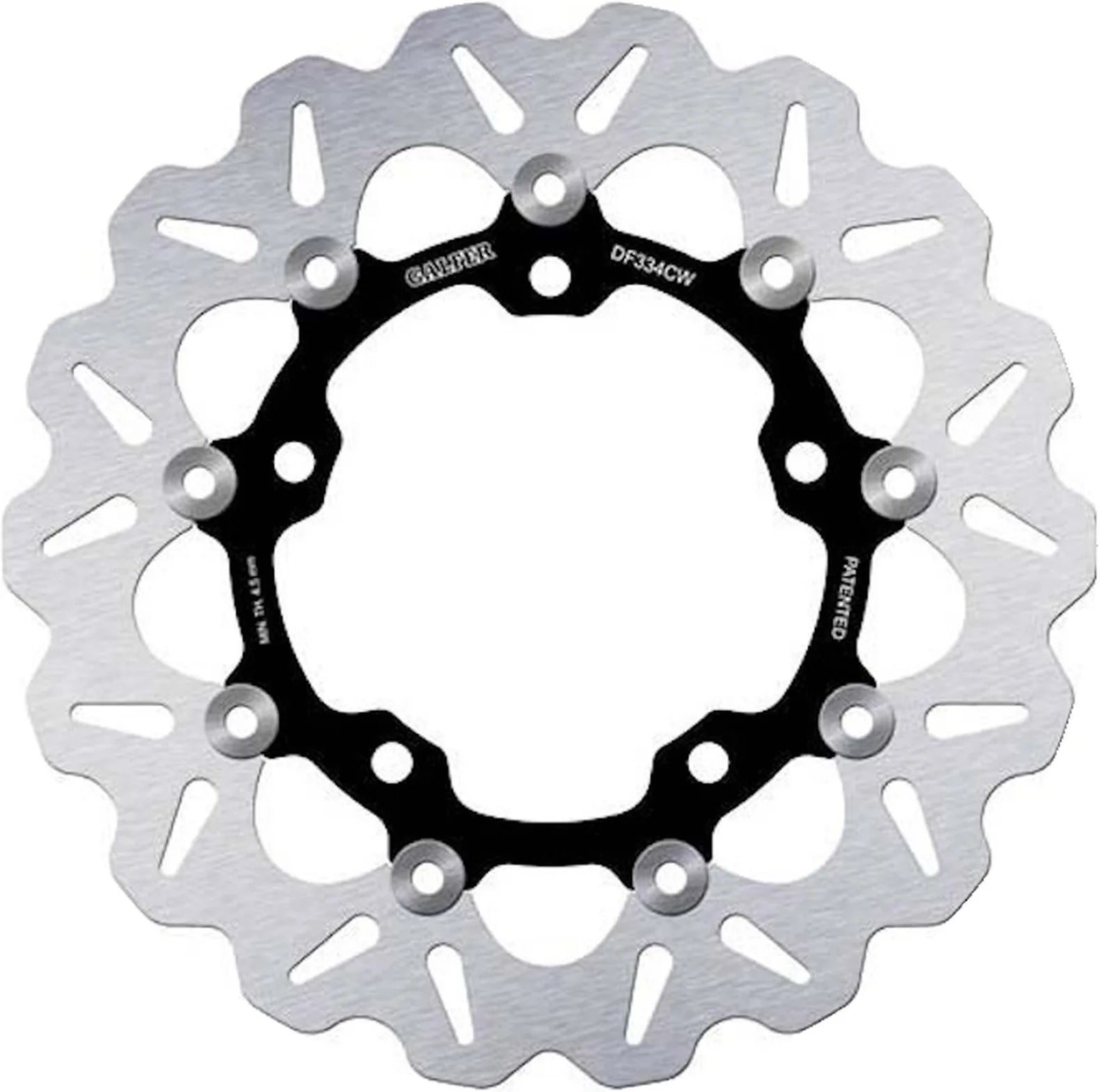 Front Right Floating Wave Brake Disc - Galfer Compatible With Suzuki Sv 650 X (2018)