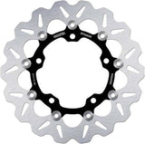 Front Right Floating Wave Brake Disc - Galfer Compatible With Suzuki Sv 650 Abs (2007)