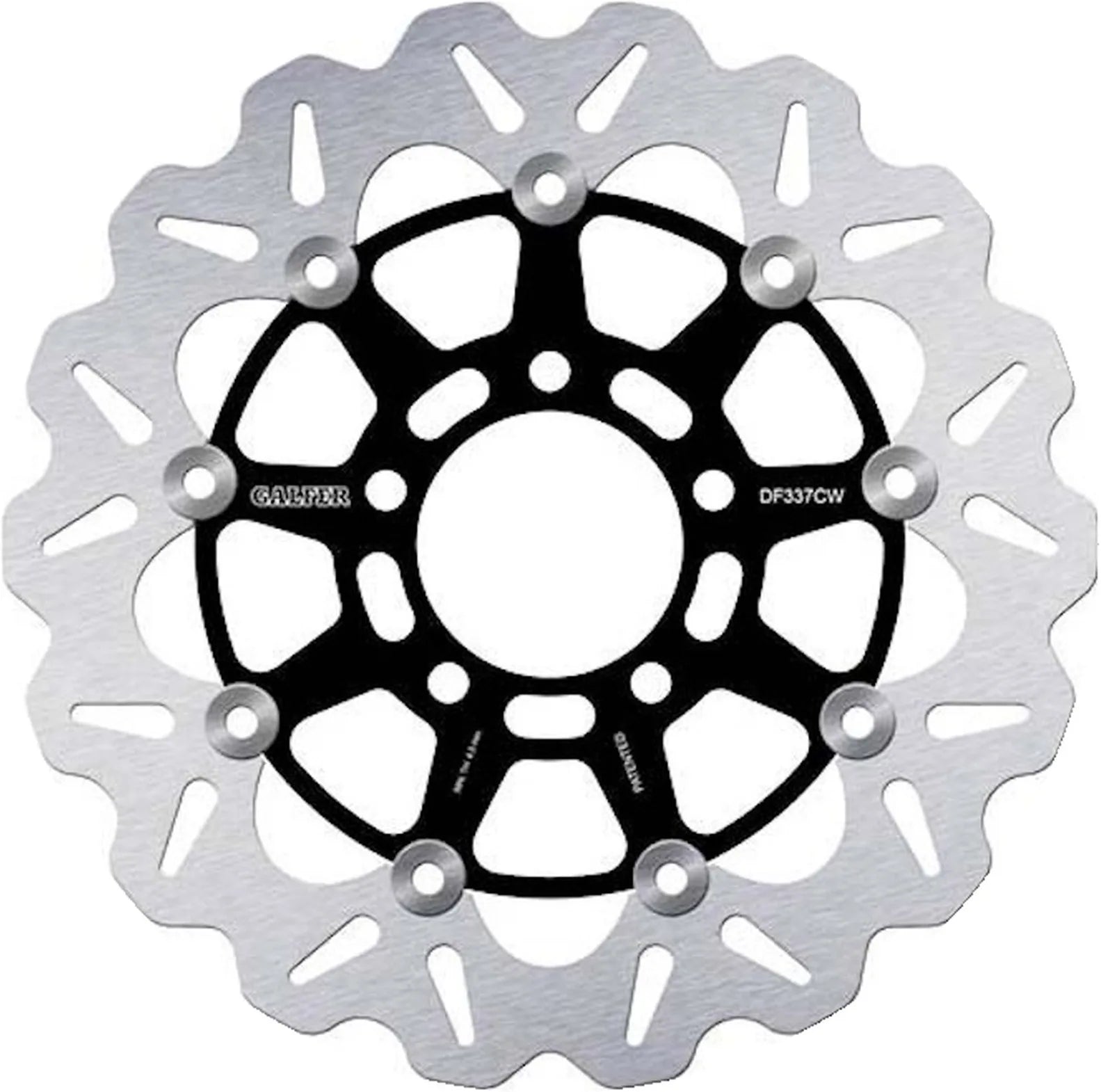 Front Left Floating Wave Brake Disc - Galfer Compatible With Suzuki Sfv 400 Gladius (2010)