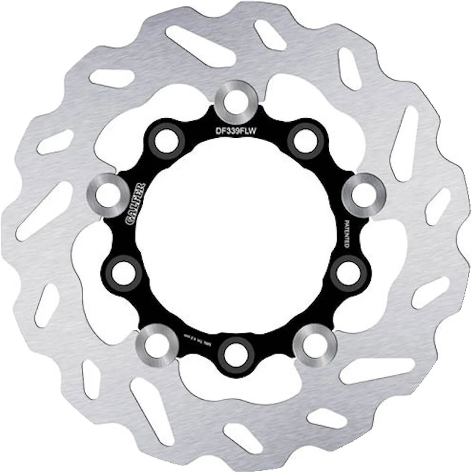 Rear Floating Wave Brake Disc - Galfer Compatible With Suzuki Gsx 1100 R (1986-1988)