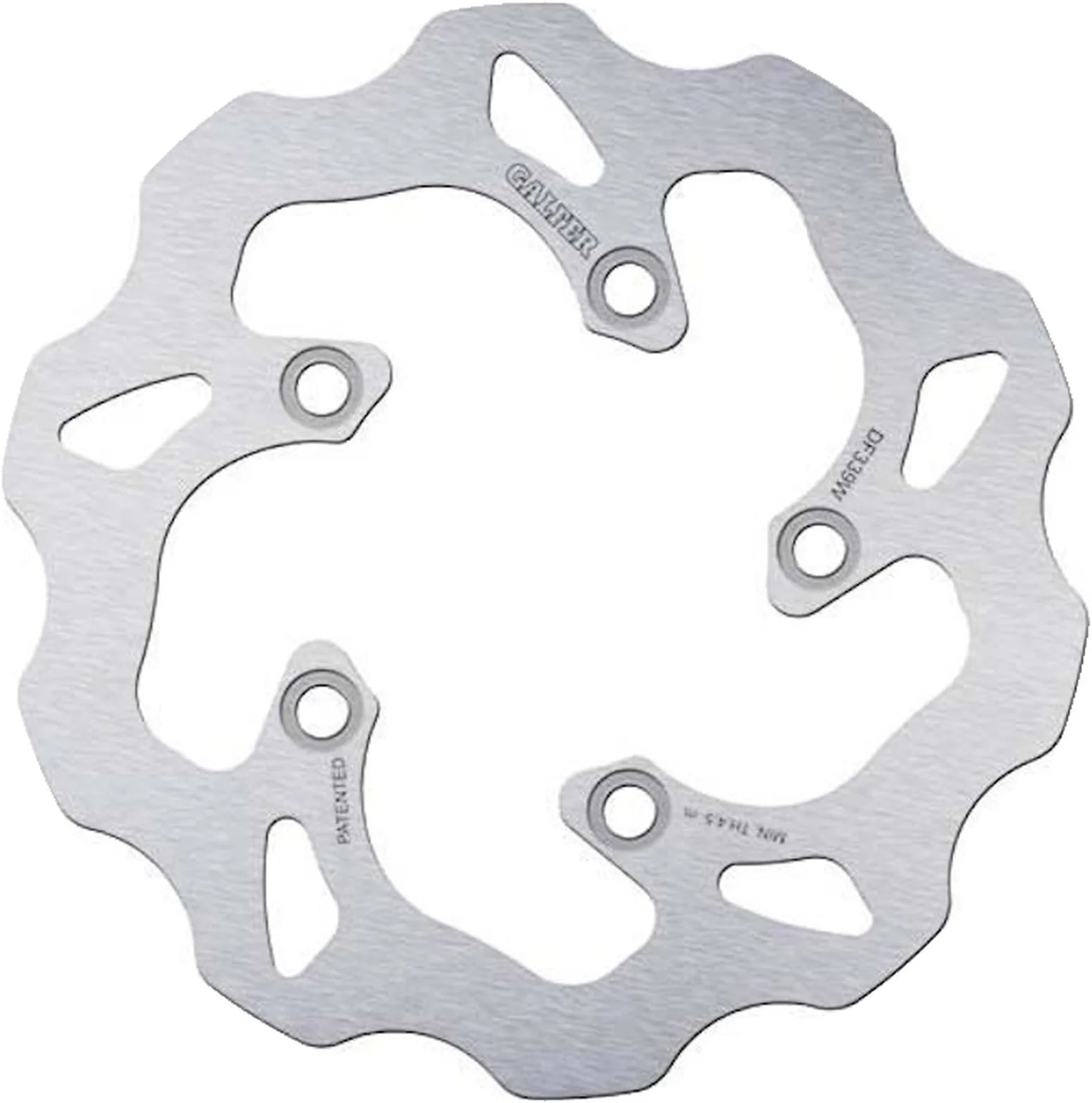 Rear Fixed Wave Brake Disc - Galfer Compatible With Suzuki Gsx-R 1000 (2005-2006)