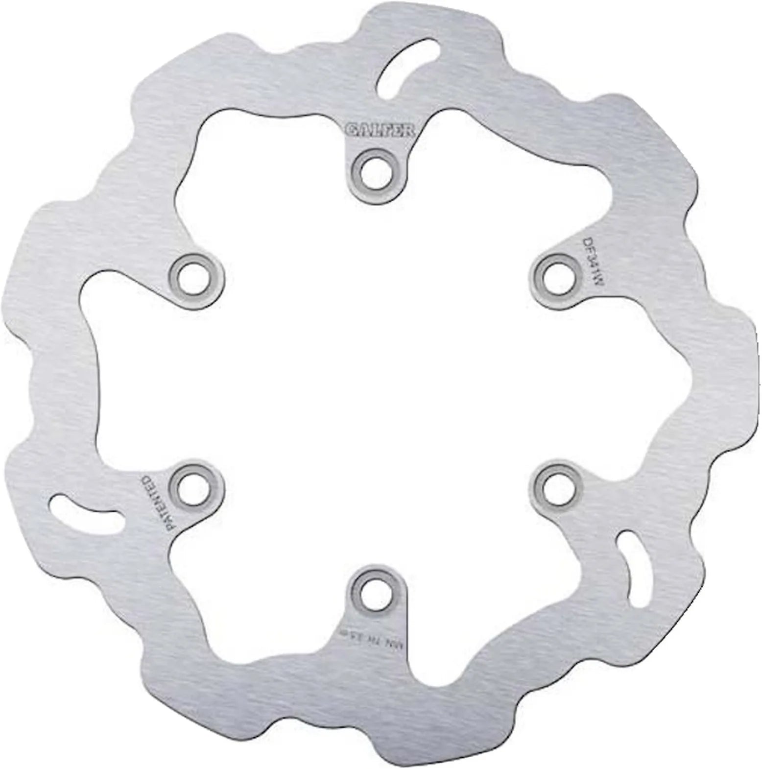 Front Fixed Wave Brake Disc - Galfer Compatible With Suzuki An 400 Burgman (1998-2002)
