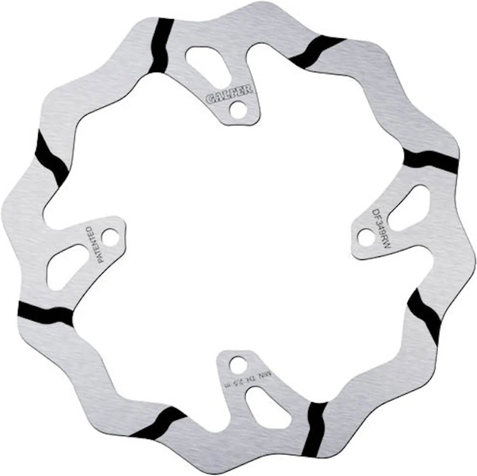 Front Fixed Grooved Wave Brake Disc - Galfer Compatible With Suzuki Rm 250 Z (2013-2024)