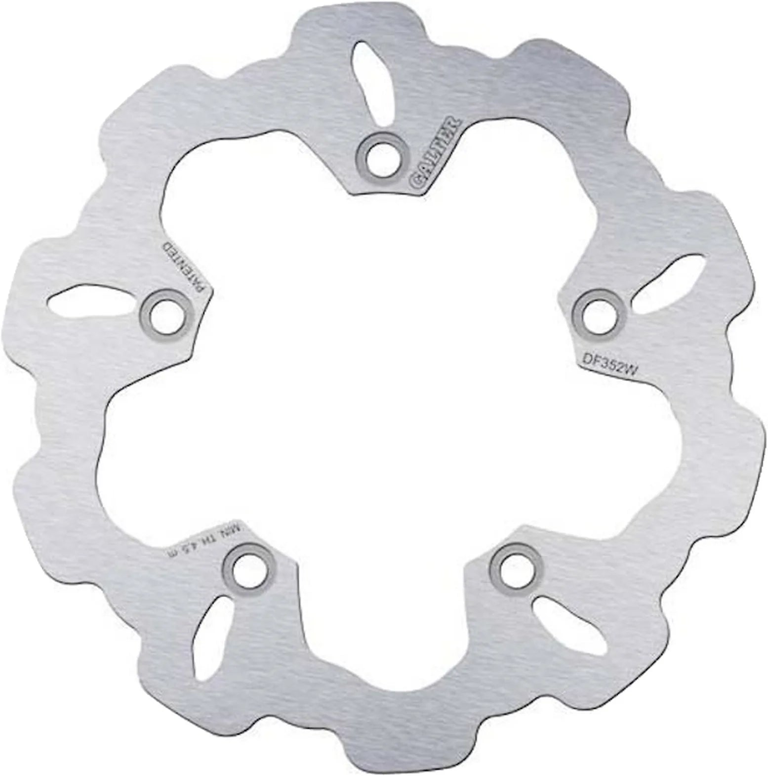 Rear Fixed Wave Brake Disc - Galfer Compatible With Suzuki Gsx 8R (2024)