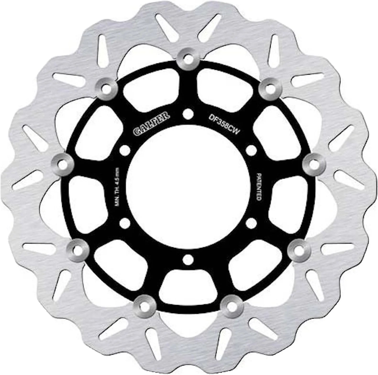 Front Floating Wave Brake Disc - Galfer Compatible With Suzuki Gsx-R 1000 (2009-2011)