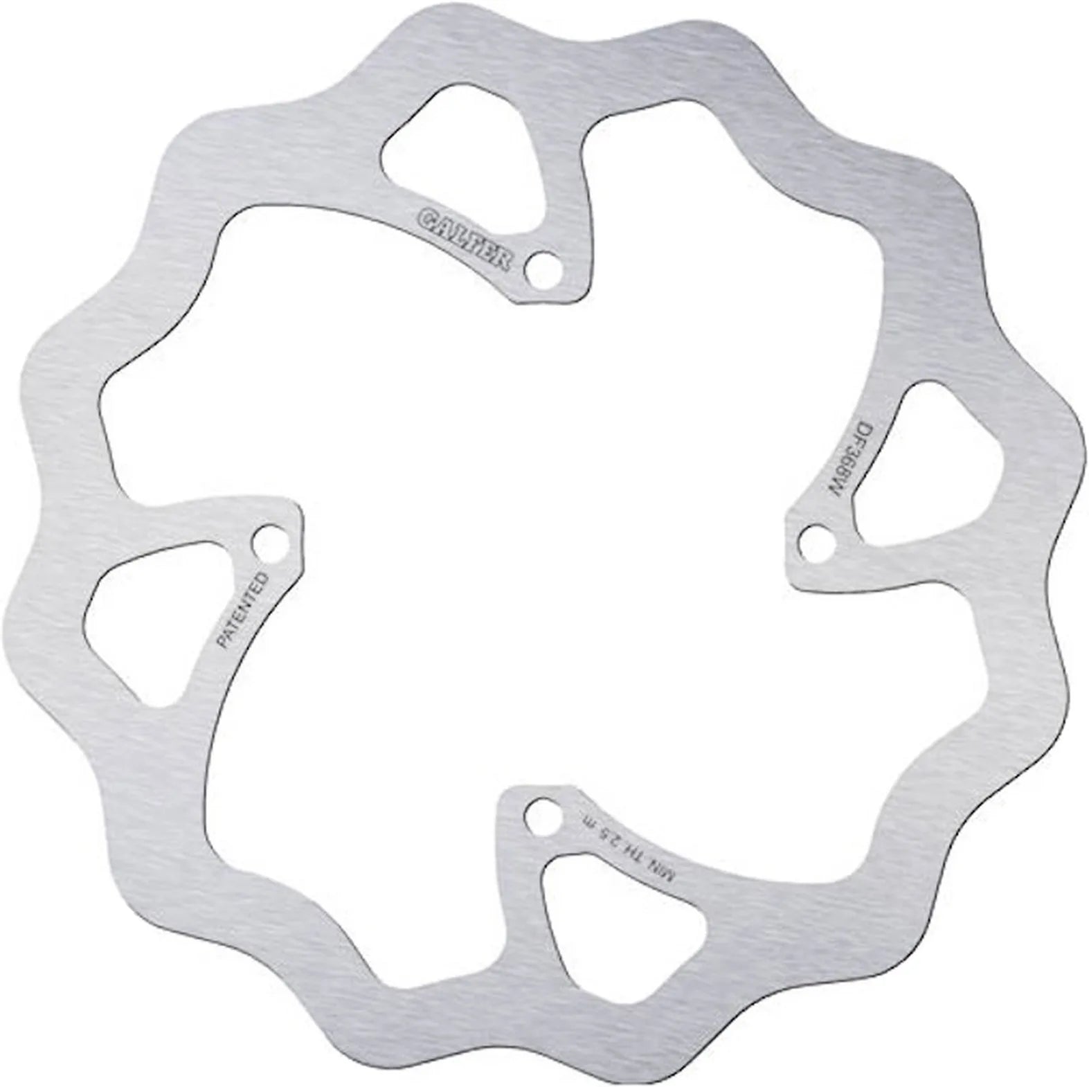 Front Fixed Wave Brake Disc - Galfer Compatible With Suzuki Rm 250 Z (2019)