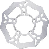 Front Left Fixed Wave Brake Disc - Galfer Compatible With Kymco People 300 (2008)