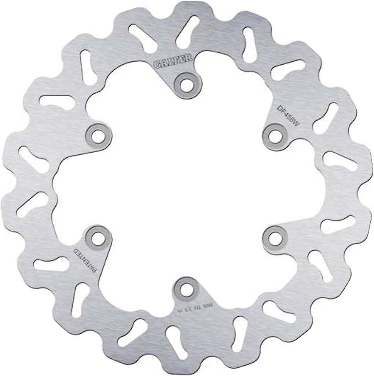 Rear Fixed Wave Brake Disc - Galfer Compatible With Laverda 750 Formula (1998)