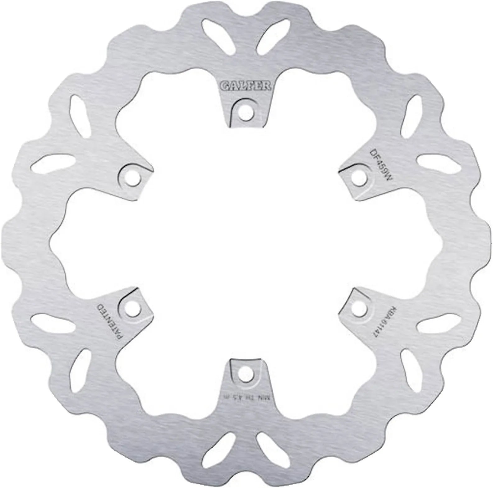 Front Fixed Wave Brake Disc - Galfer Compatible With Yamaha Fj 1100 (1984-1986)