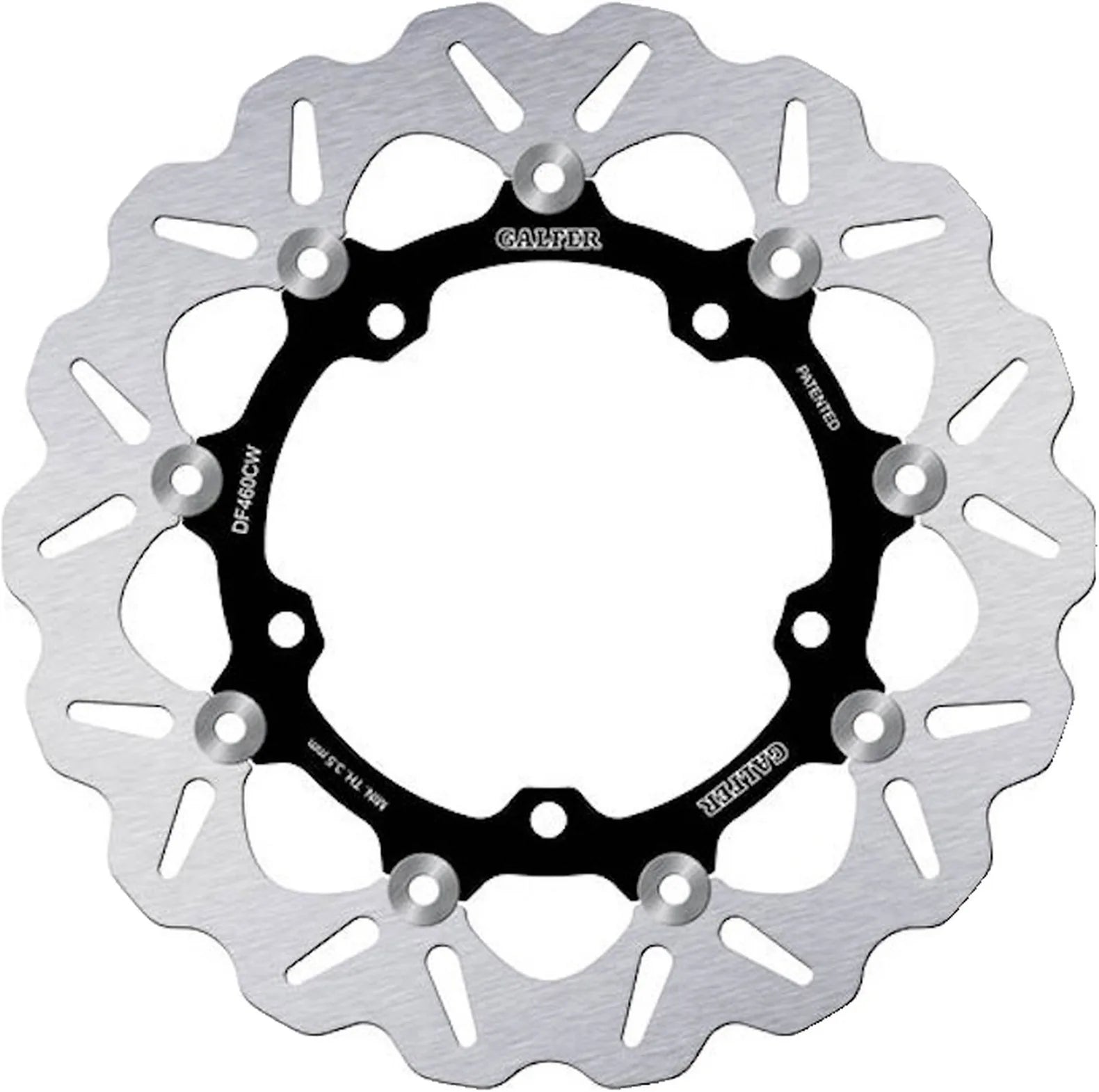 Front Floating Wave Brake Disc - Galfer Compatible With Yamaha Yzf-R7 700 (2022-2025)