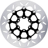 Front Floating Round Brake Disc - Galfer Compatible With Indian Motorcycle Chieftain Dark Horse 1811 (2016-2020)