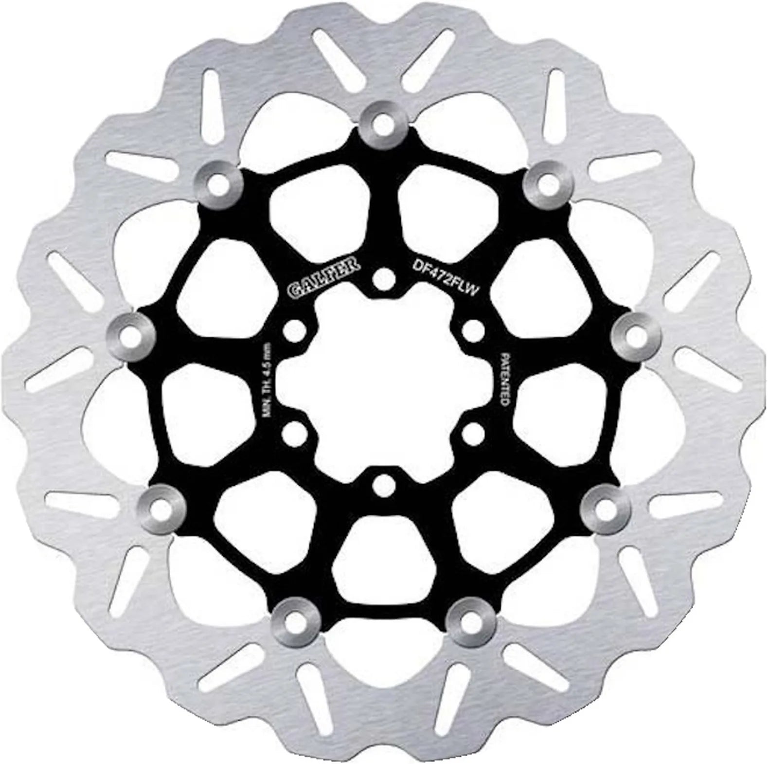 Front Floating Wave Brake Disc - Galfer Compatible With Victory Vision 1731 (2016)