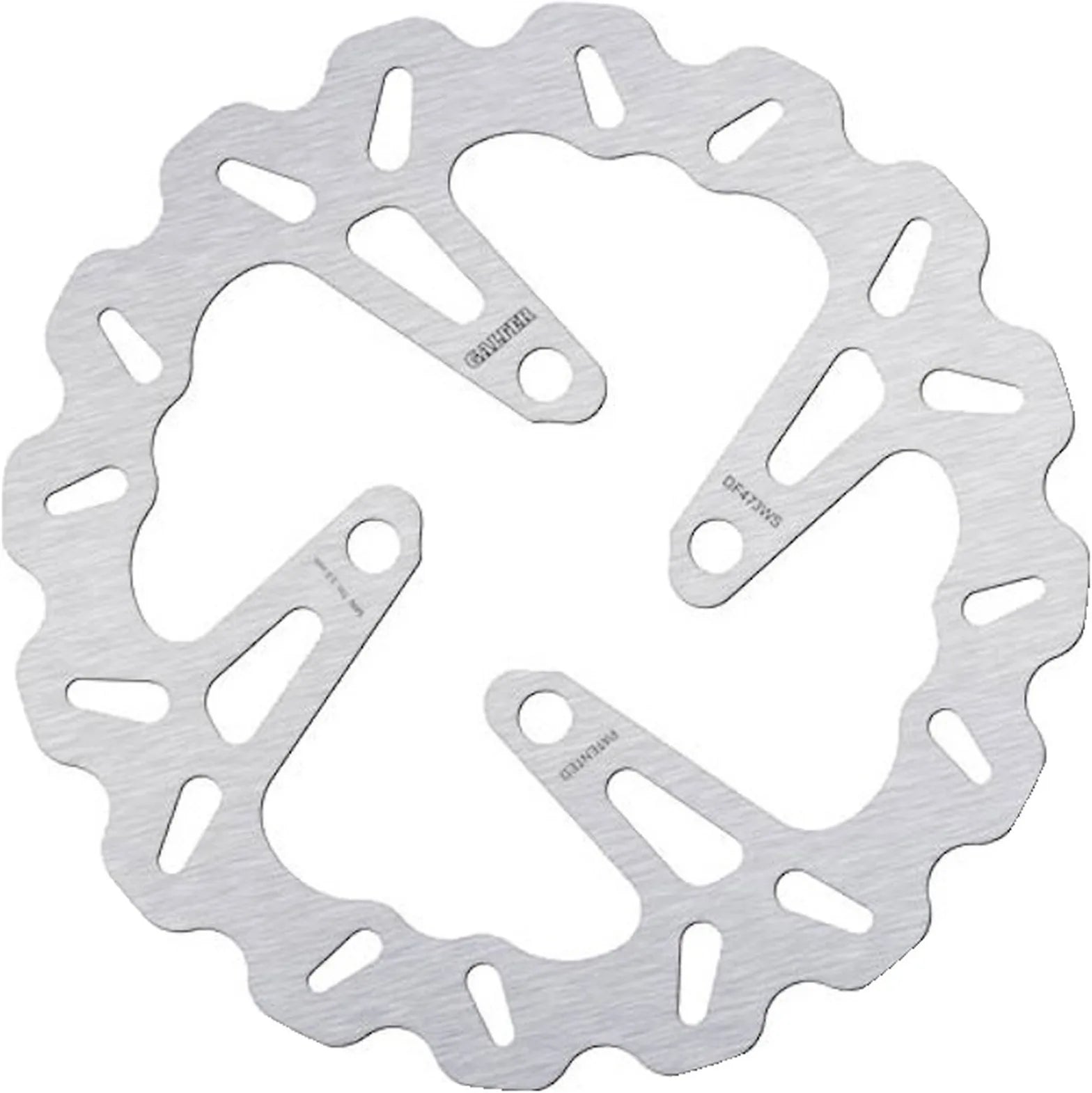Front Fixed Oversized Wave Brake Disc - Galfer Compatible With Yamaha Bw'S Bump 50 (1996)