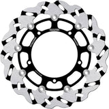 Front Floating Grooved Wave Brake Disc - Galfer Compatible With Yamaha Yzf-R46 600 (2005)