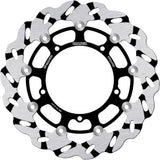 Front Floating Grooved Wave Brake Disc - Galfer Compatible With Yamaha Yzf-R46 600 (2005)