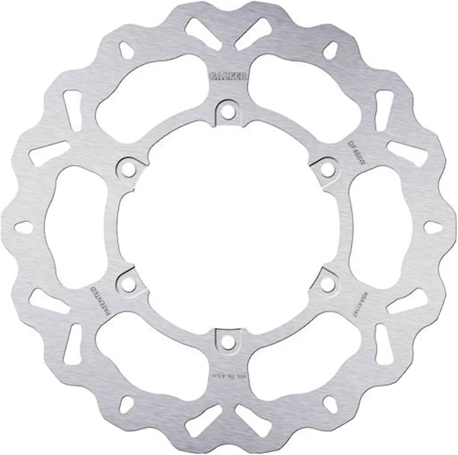 Front Fixed Wave Brake Disc - Galfer Compatible With Yamaha Xzv 1300 Royal Star (1996-1998)