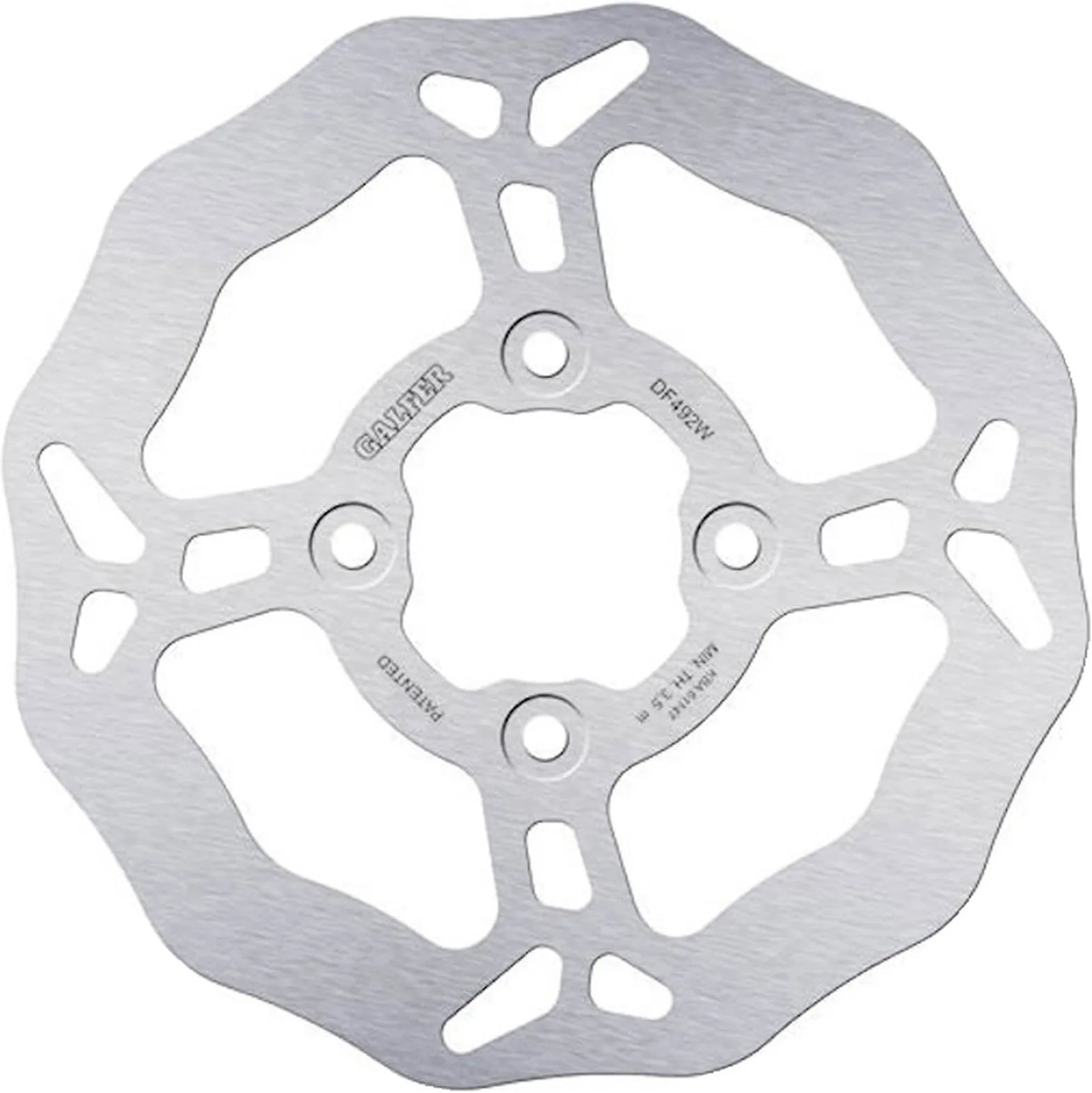 Front Fixed Wave Brake Disc - Galfer Compatible With Yamaha Sp 125 Magesty (2001)