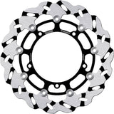 Front Floating Grooved Wave Brake Disc - Galfer Compatible With Yamaha Mt-03 660 (2006)