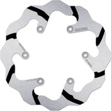 Rear Fixed Grooved Wave Brake Disc - Galfer Compatible With Yamaha Wr 250 F 4T (2007-2016)