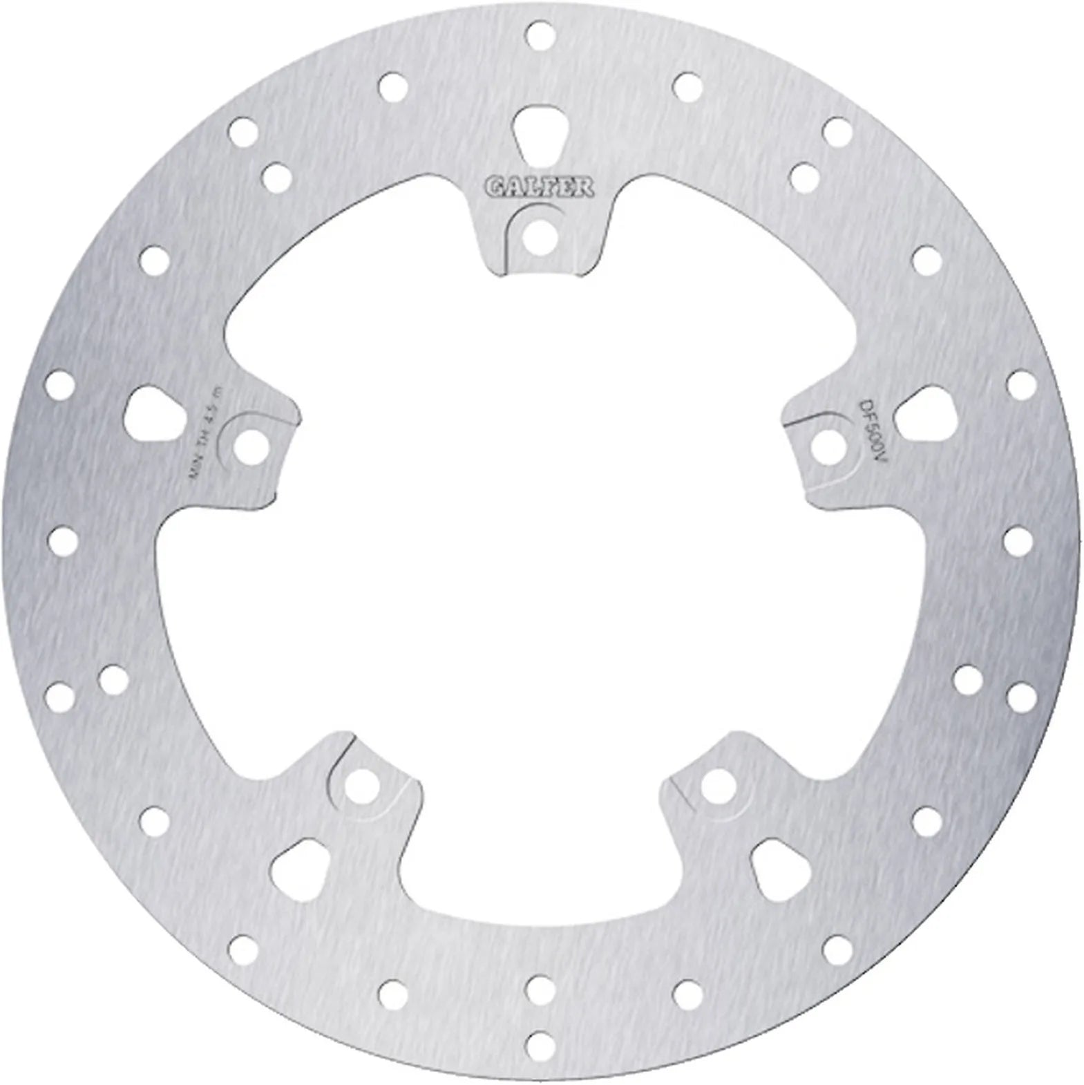 Front Fixed Round Brake Disc - Galfer Compatible With Yamaha Sp 400 Grand Majesty Jap (2005)