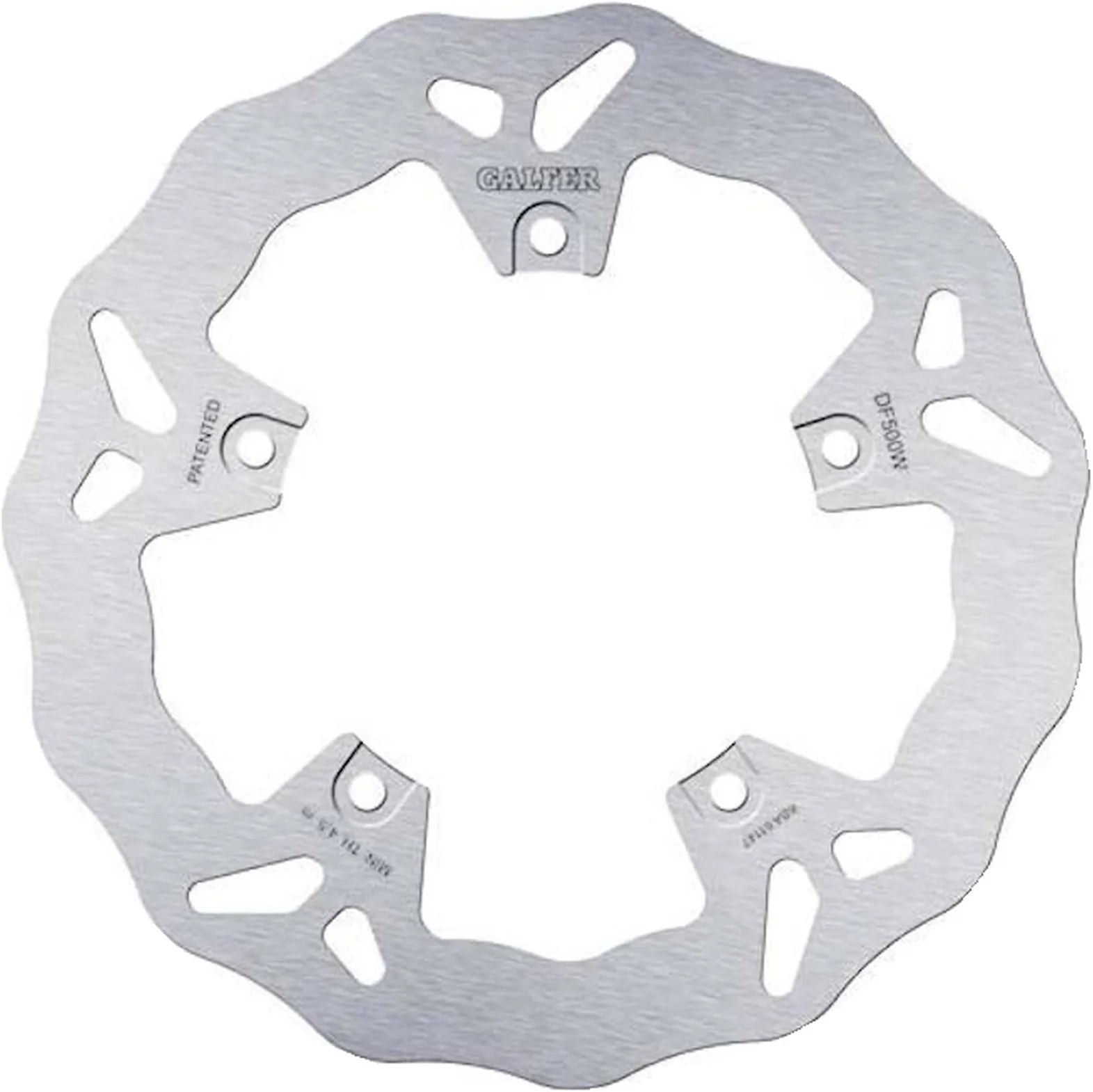 Front Fixed Wave Brake Disc - Galfer Compatible With Yamaha Sp 400 Grand Majesty Jap (2005)