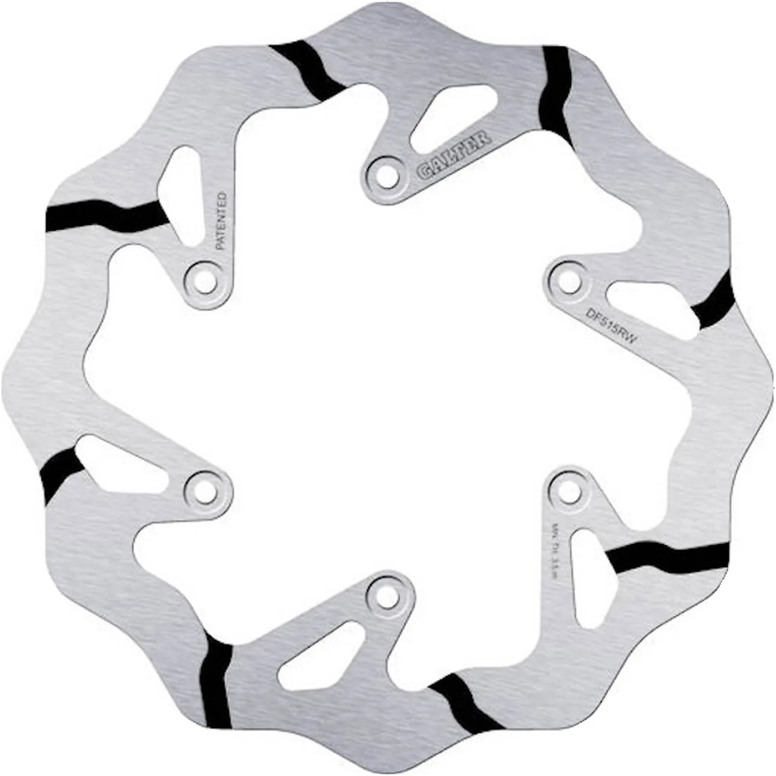 Disco De Freno Trasero Fijo Grooved Onda - Galfer Compatible Con Fantic Motor Xe 125 2T (2021)