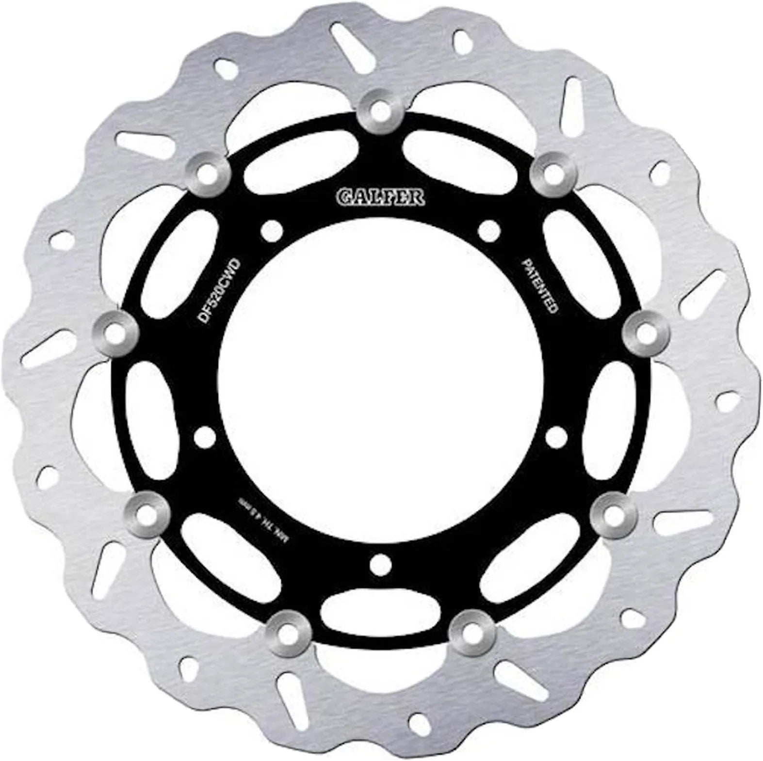 Front Floating Wave Brake Disc - Galfer Compatible With Yamaha Xtz 1200 Super Ténéré Abs Raid (2018)