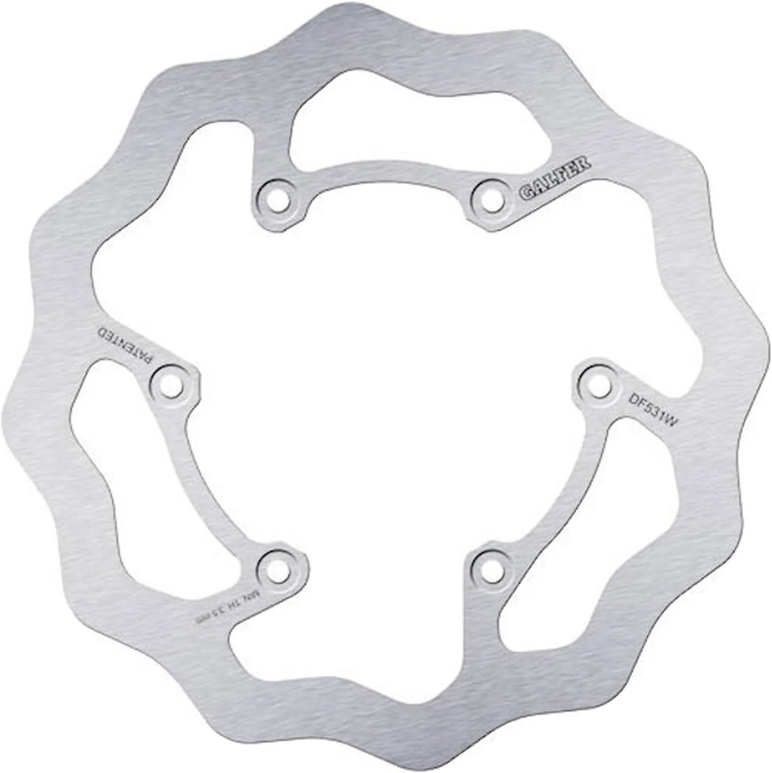 Disco De Freno Trasero Fijo Onda - Galfer Compatible Con Fantic Motor Xxf 450 Black (2024)
