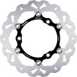 Front Floating Oversized Wave Brake Disc - Galfer Compatible With Yamaha N-Max 150 Abs (2015)