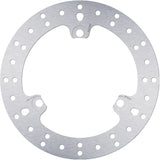 Rear Fixed Round Brake Disc - Galfer Compatible With Yamaha N-Max 155 Abs (2018)