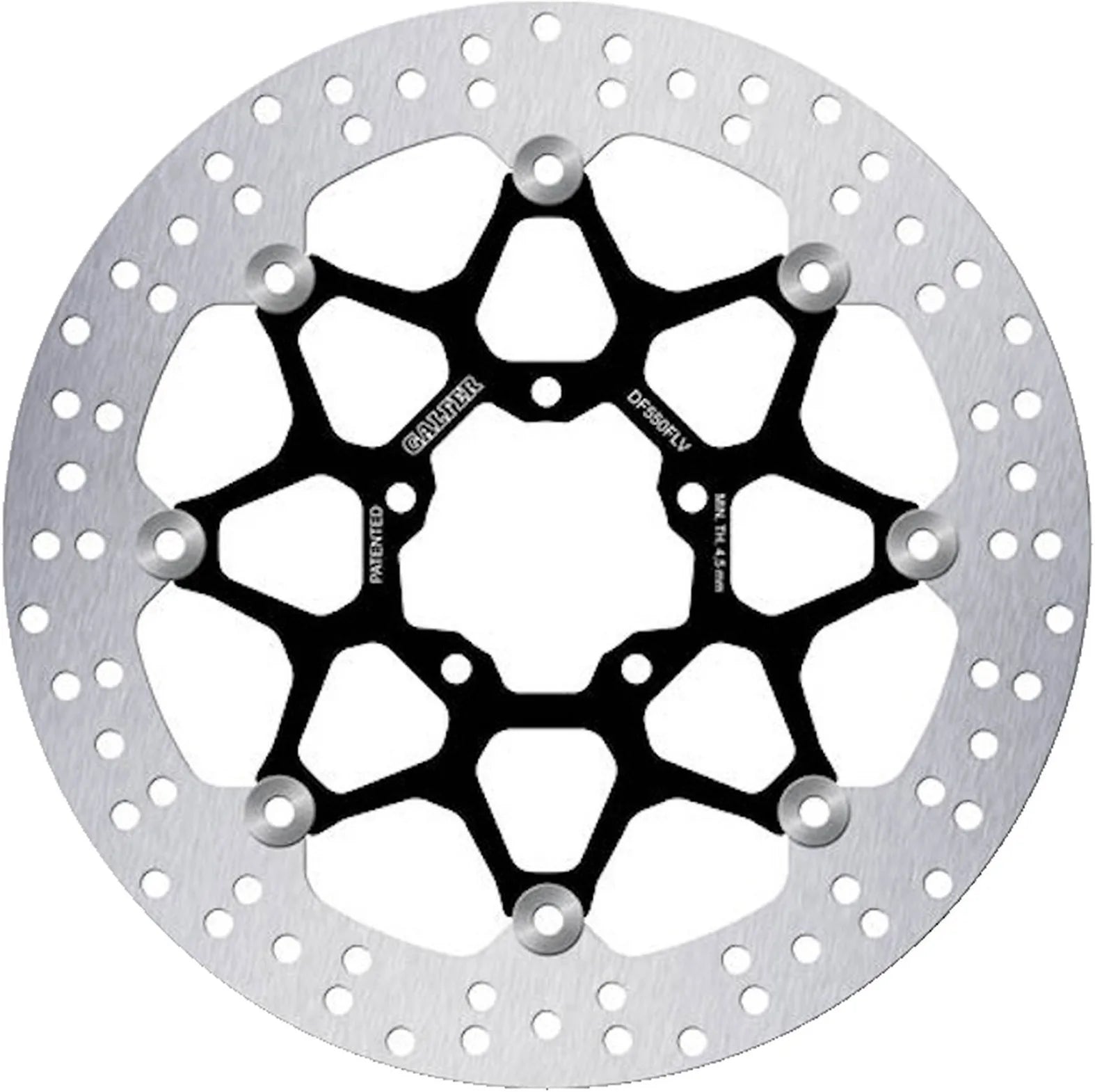 Front Floating Round Brake Disc - Galfer Compatible With Royal Enfield Continental Gt 650 (2018)