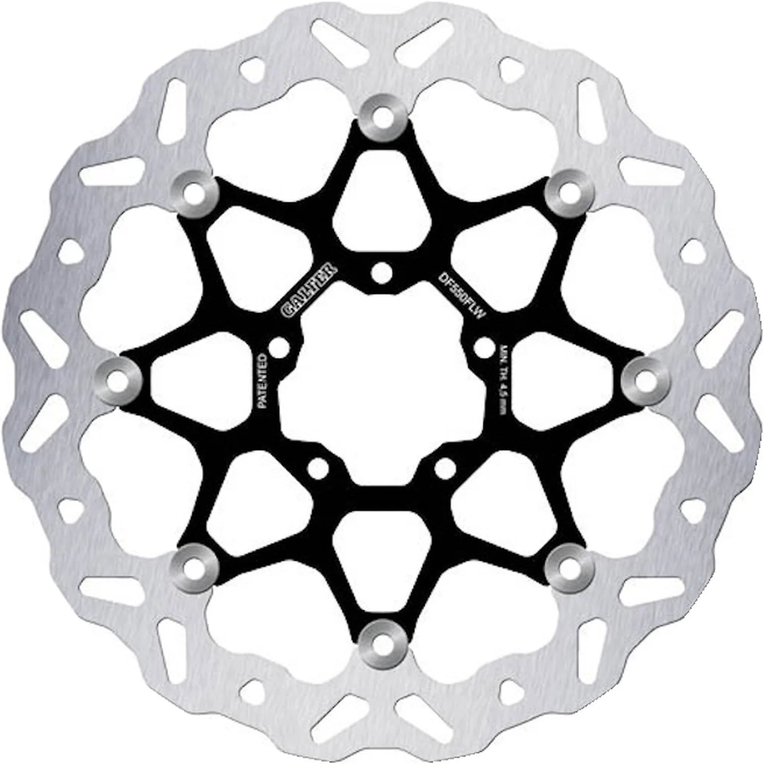 Front Floating Wave Brake Disc - Galfer Compatible With Royal Enfield Continental Gt 650 (2018)