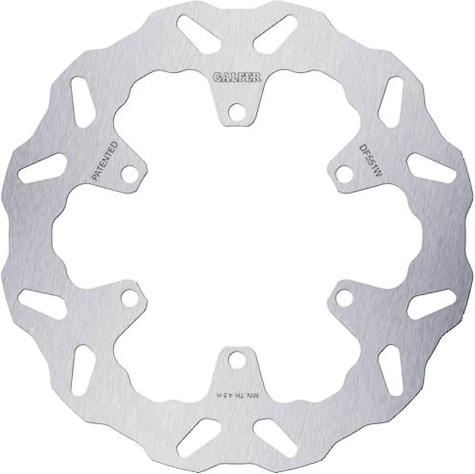 Rear Fixed Wave Brake Disc - Galfer Compatible With Royal Enfield Thunderbird X 500 (2020)