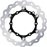 Front Floating Oversized Wave Brake Disc - Galfer Compatible With Alfer No Limits 250 (1995)