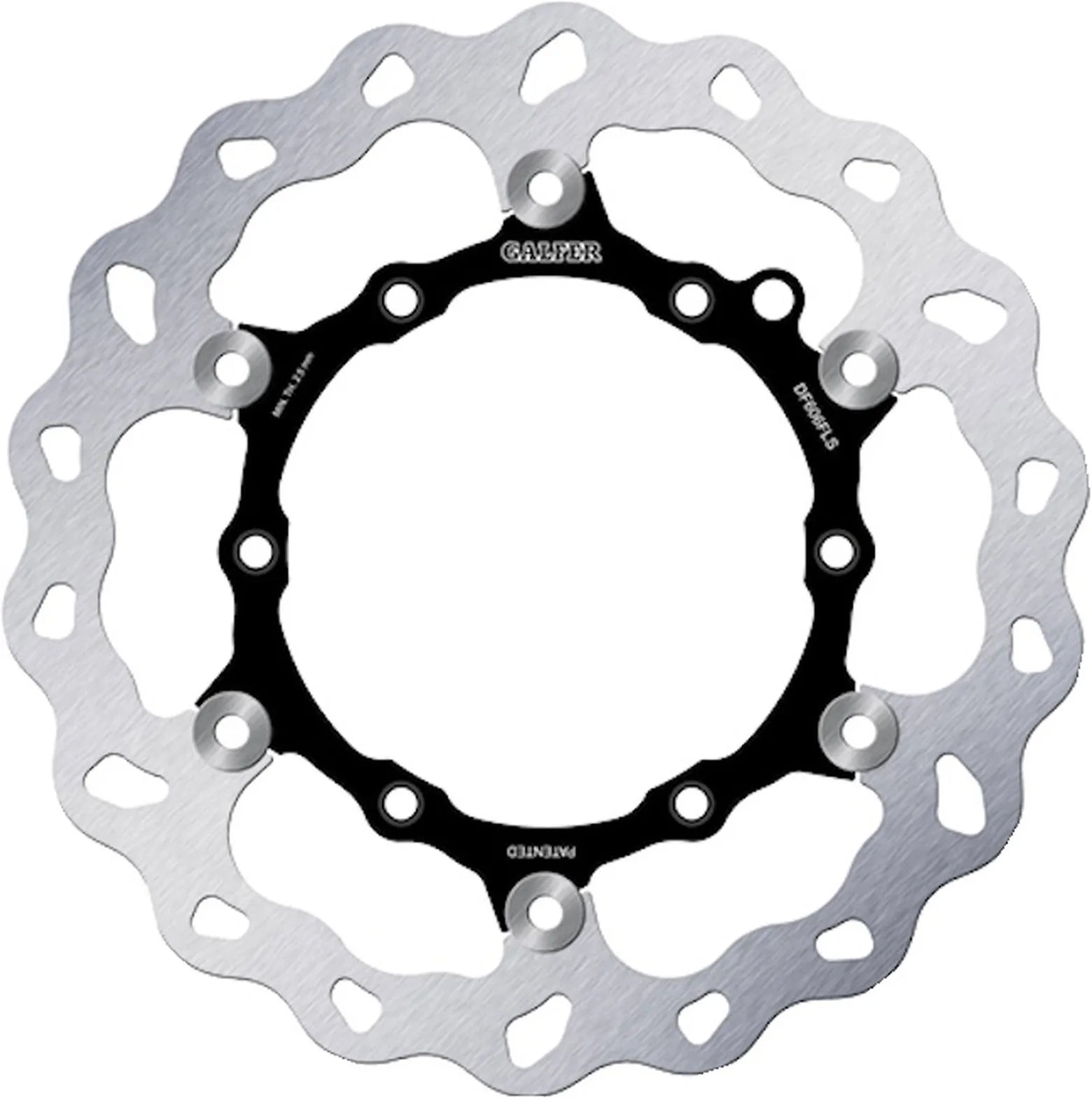 Disco De Freno Delantero Flotante Sobredimensionado Onda - Galfer Compatible Con Husaberg 390 Fe (2010)