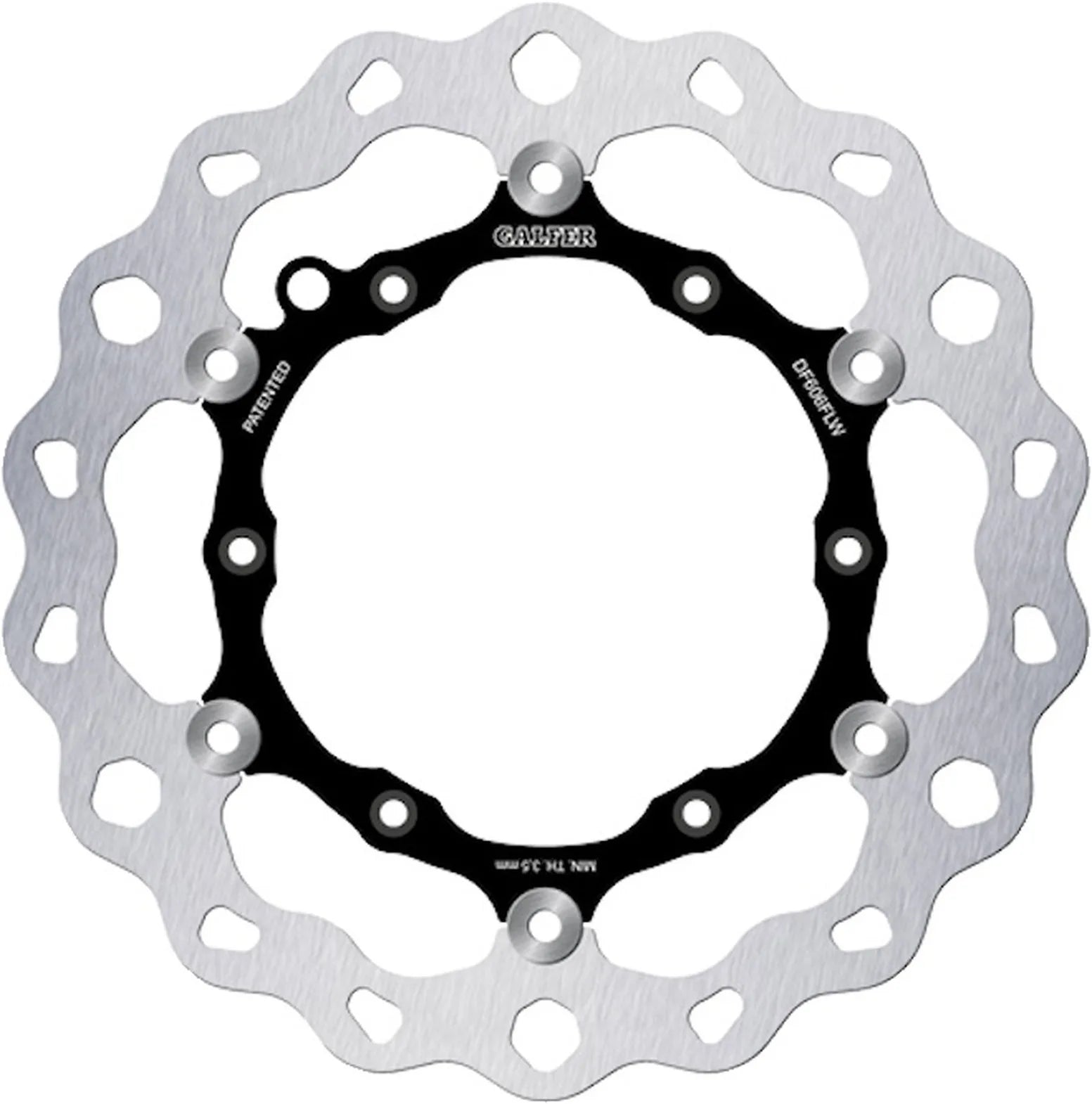Disco De Freno Delantero Flotante Onda - Galfer Compatible Con Husaberg 250 Te (2011)