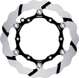 Front Floating Grooved Wave Brake Disc - Galfer Compatible With Husaberg 450 Fx (2010)