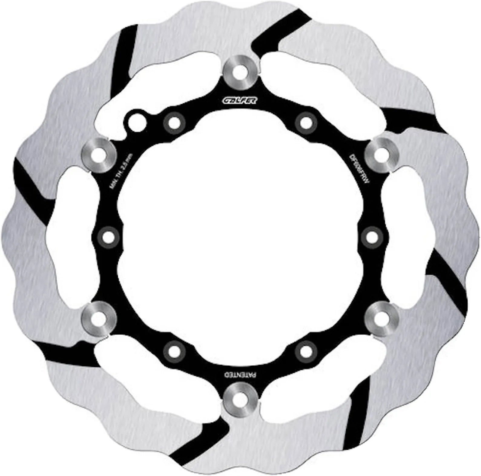 Disco De Freno Delantero Flotante Grooved Onda - Galfer Compatible Con Husaberg 250 Fe (2013)